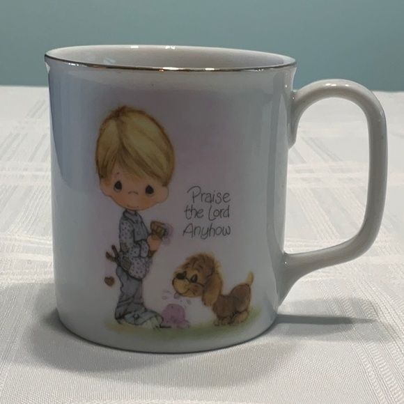 Precious Moments Other - Precious Moments Ceramic Cute Mug with Inspirational Design Vintage 1978